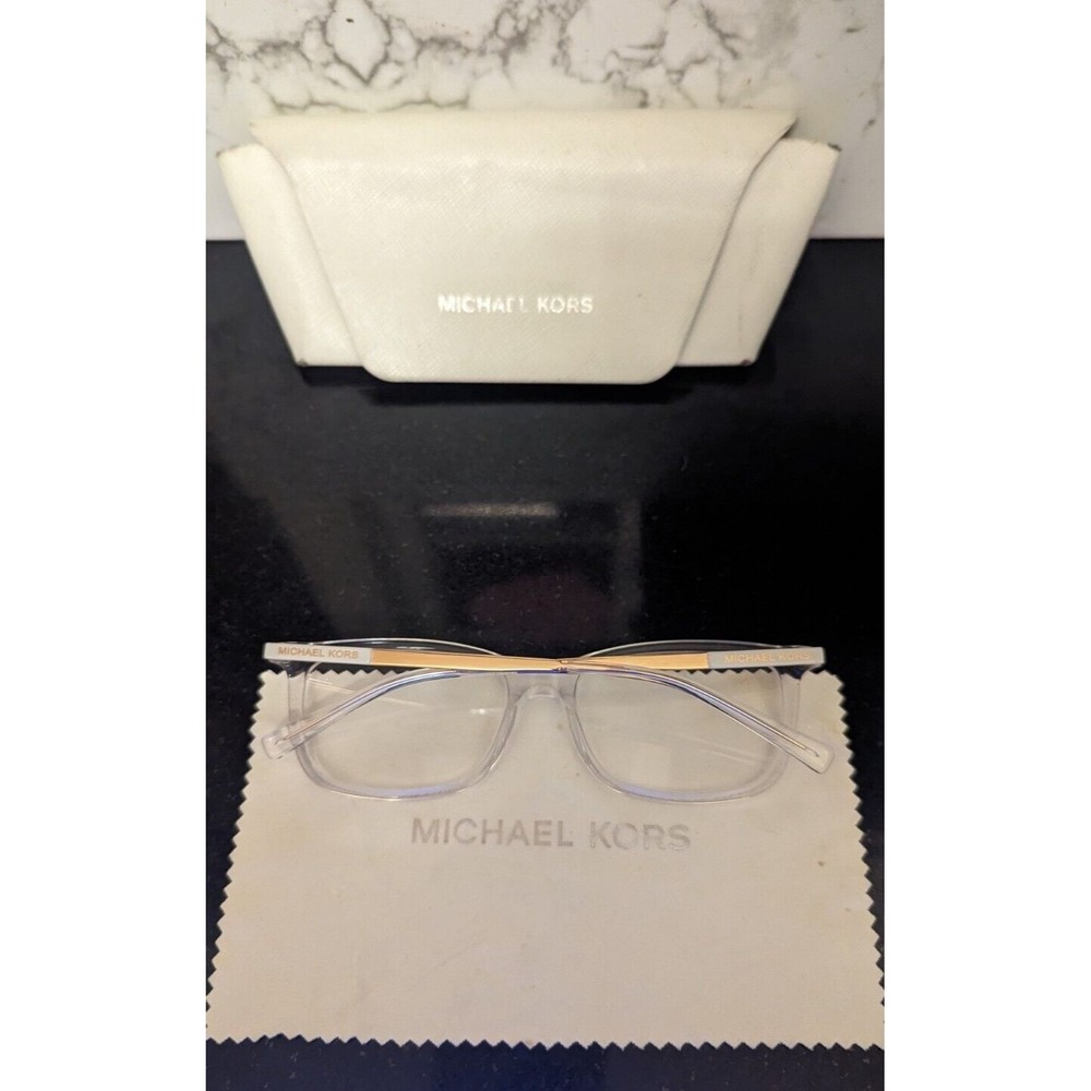 MICHAEL KORS EYEGLASSES MK ROSE GOLD FRAMES